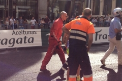 1260 Ladies cycle race crash