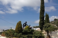 1438 sculpture hairpin