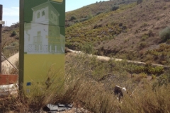 1449 info board scenery