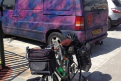 1466 bike and van
