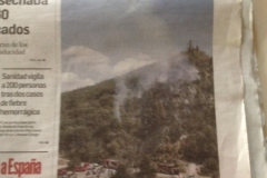 0259 Newspaper report of fire