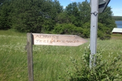 9396 21-6 sign for museum