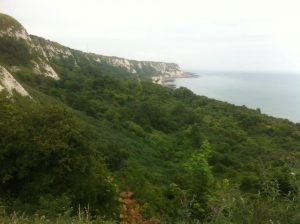 Folkestone, view from camp