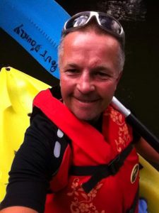 Sunday kayaking on River Orne